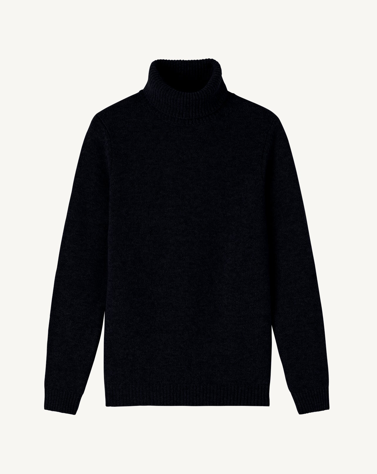 Turtleneck pullover in Cachemire Women black | Eric Bompard