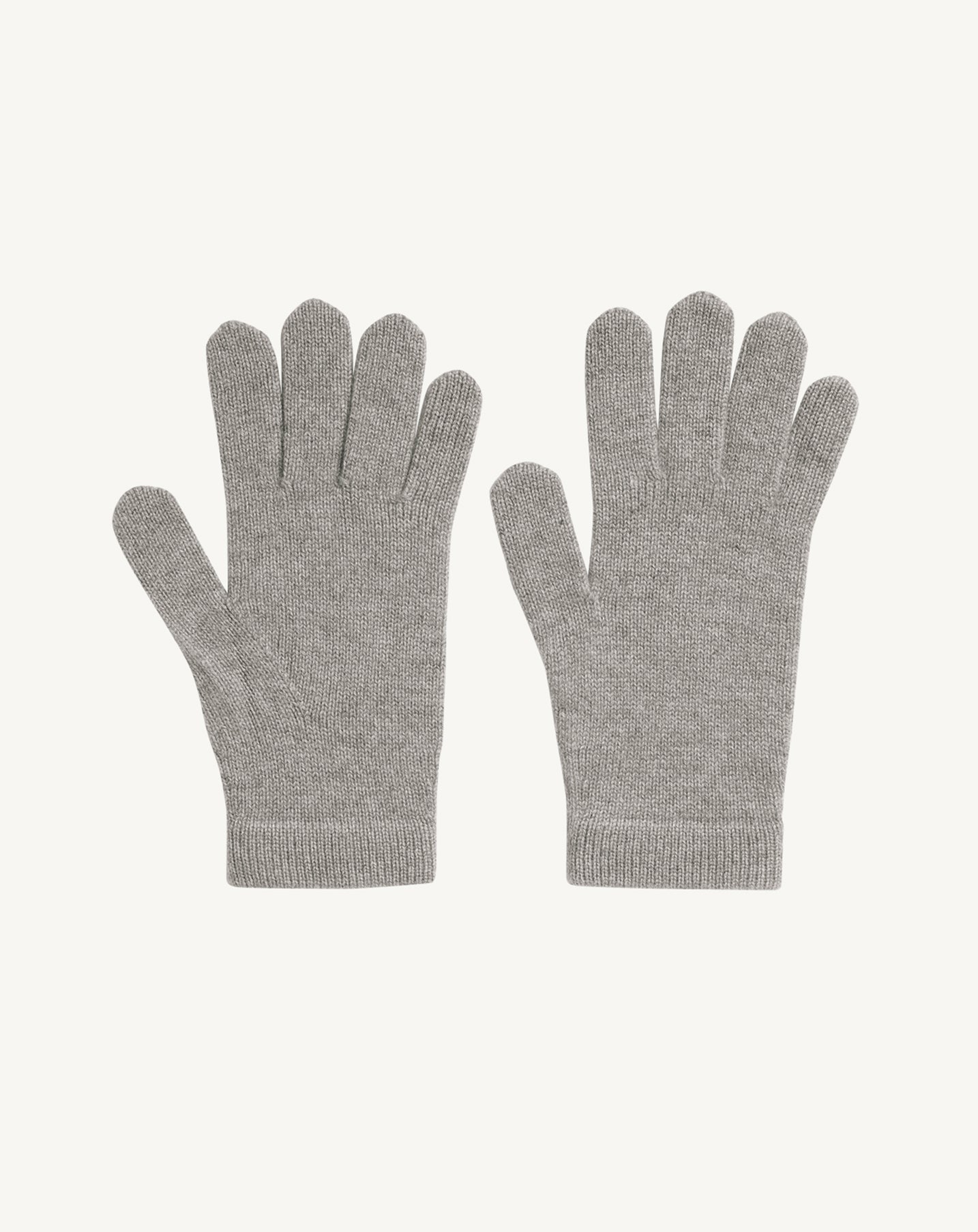 Gants homme-GRIS METEORITE-100% CACHEMIRE