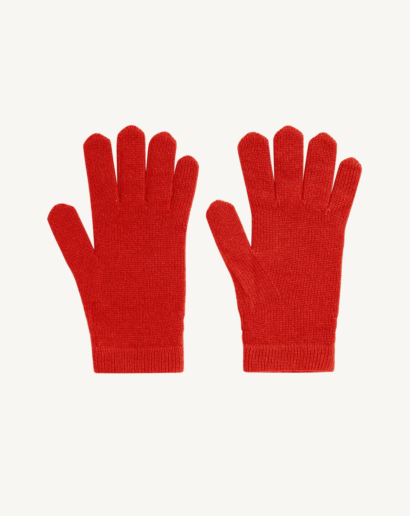 Gants femme-ROUGE GORGE-100% CACHEMIRE