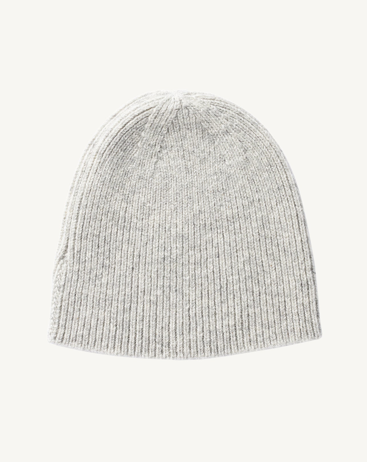 Bonnet naissance-GRIS ARGENTE-100% CACHEMIRE