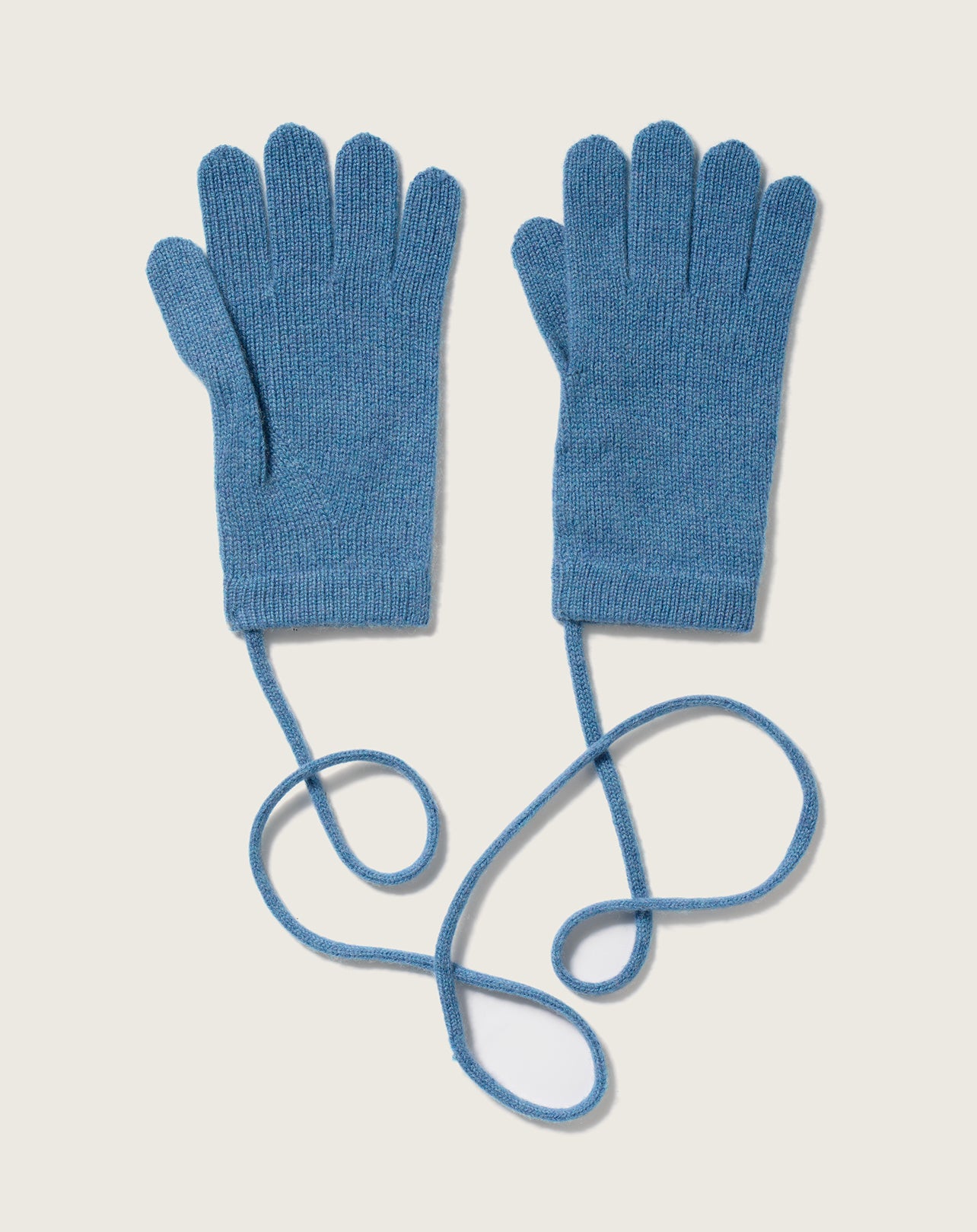 Gants enfant-BLEU ECOSSE-100% CACHEMIRE