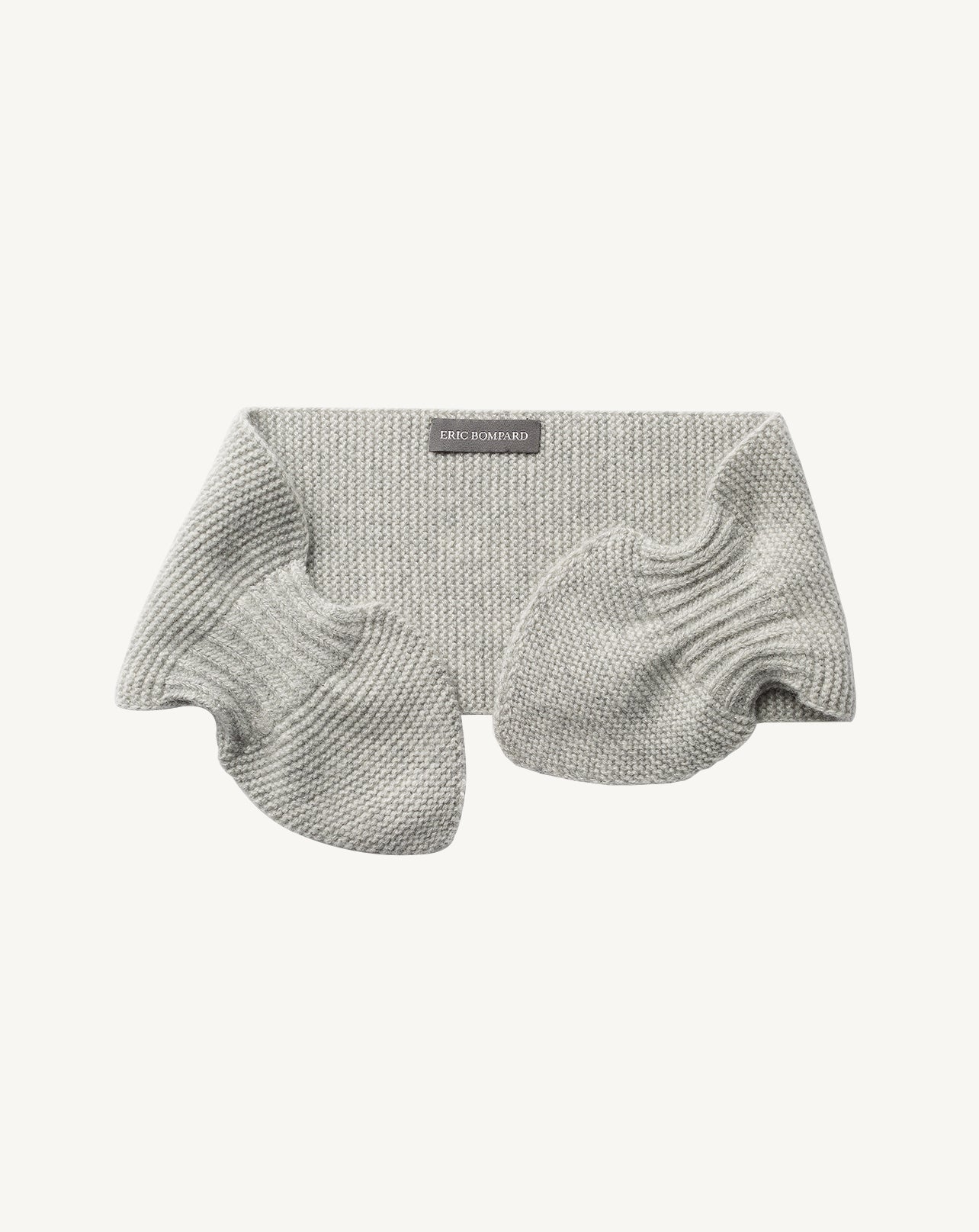 Bandeau années folles-GRIS ARGENTE-100% cachemire