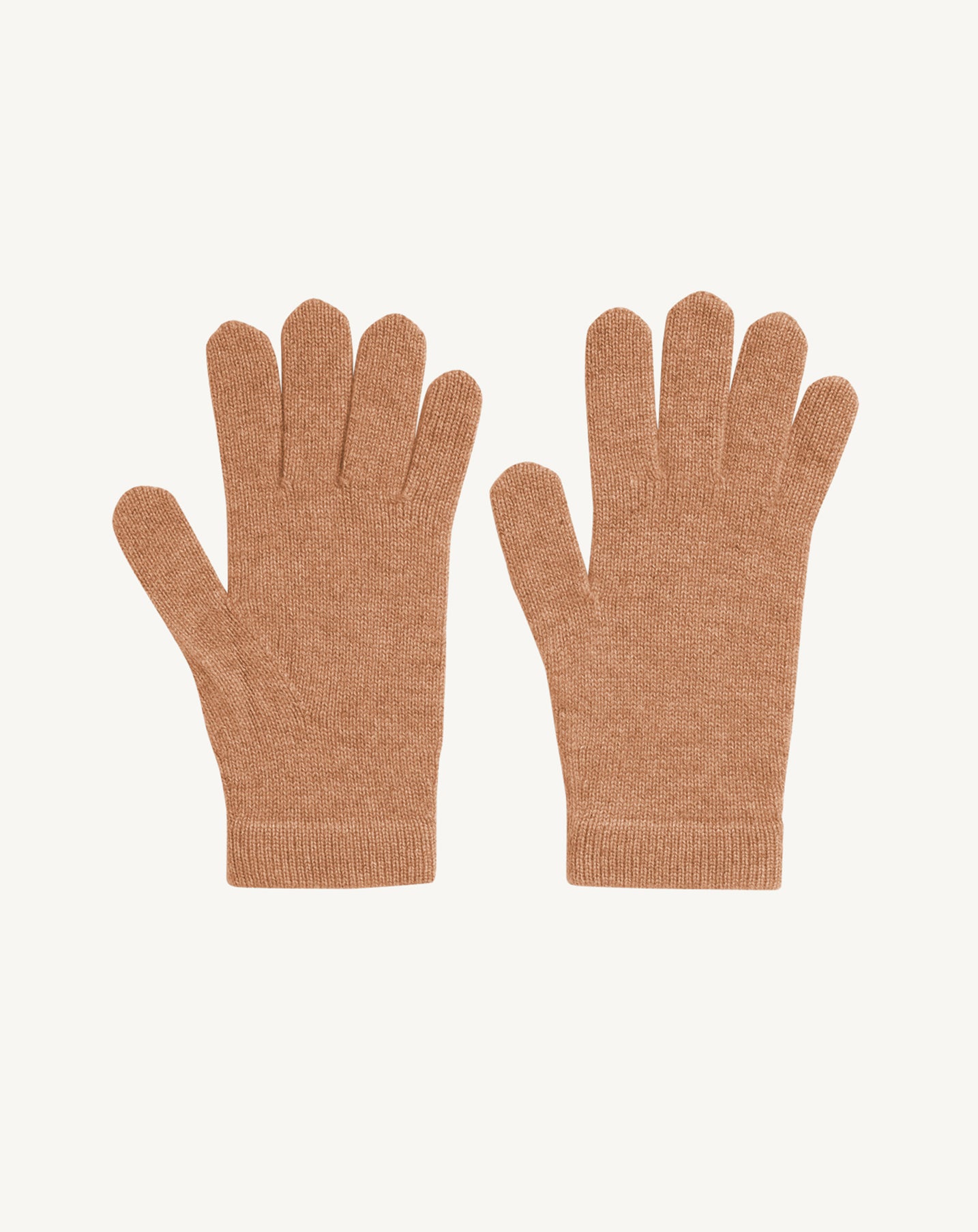 Gants femme-CARAMEL-100% cachemire