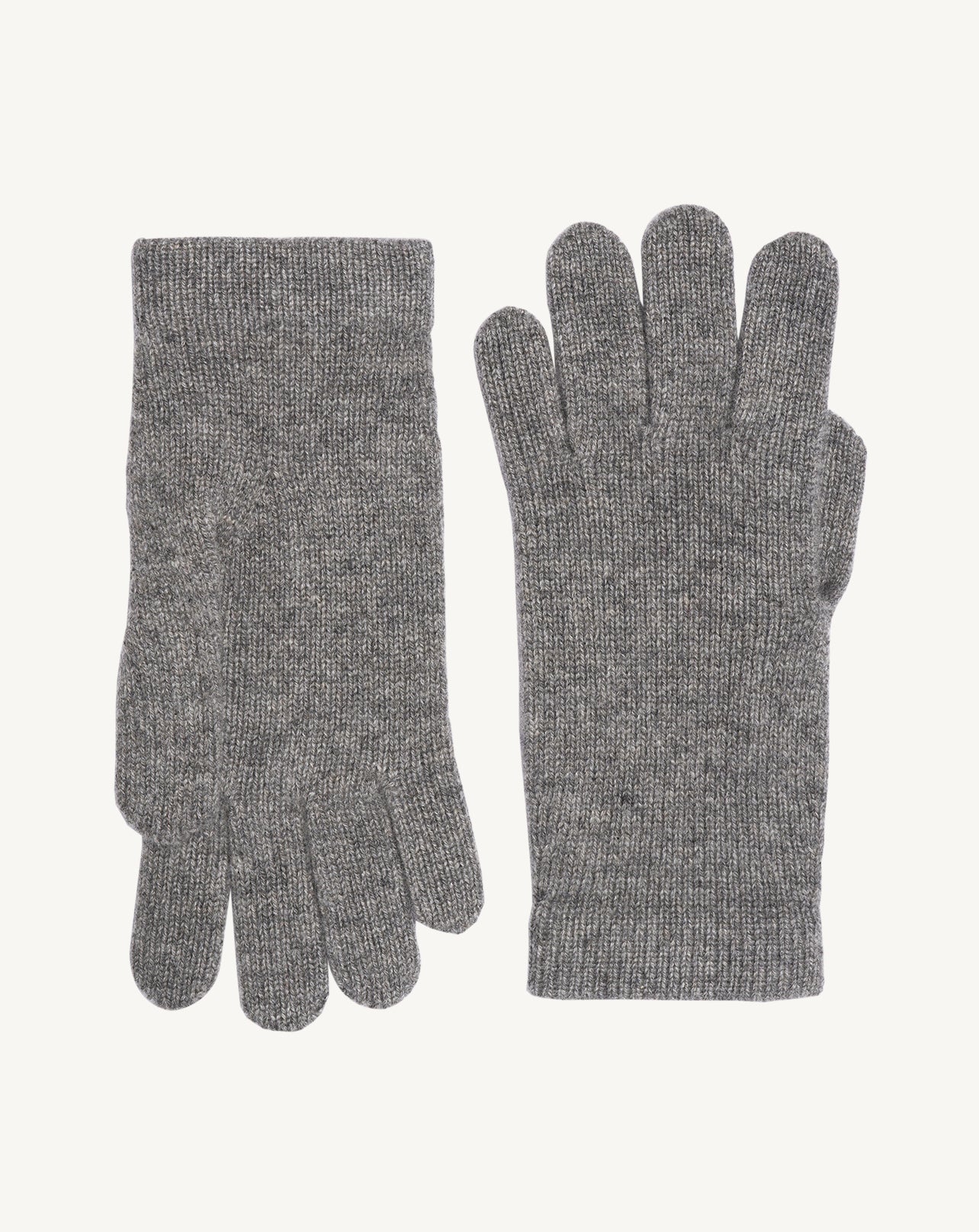 Gants femme-GRIS METEORITE-100% cachemire