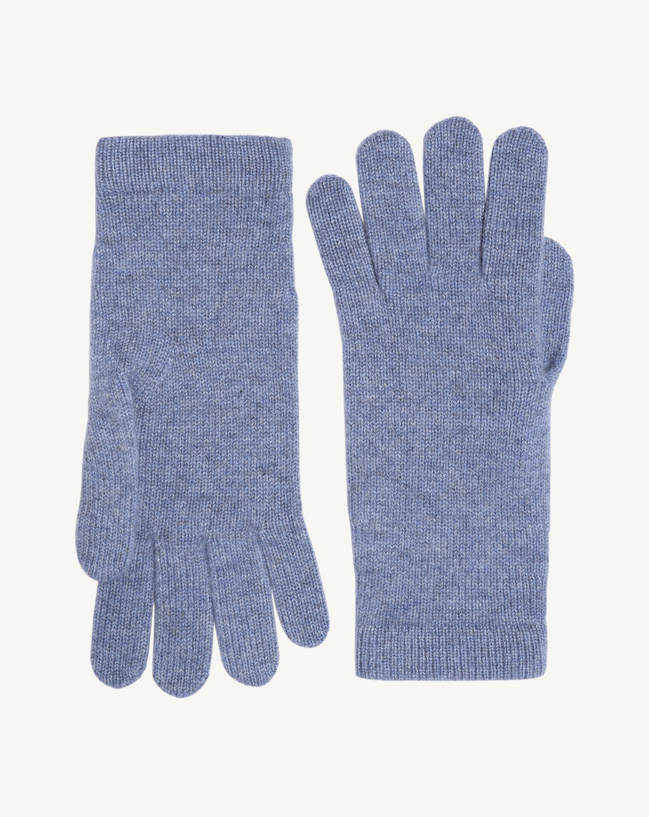 Gants femme-BLEU MONTAGNE-100% cachemire