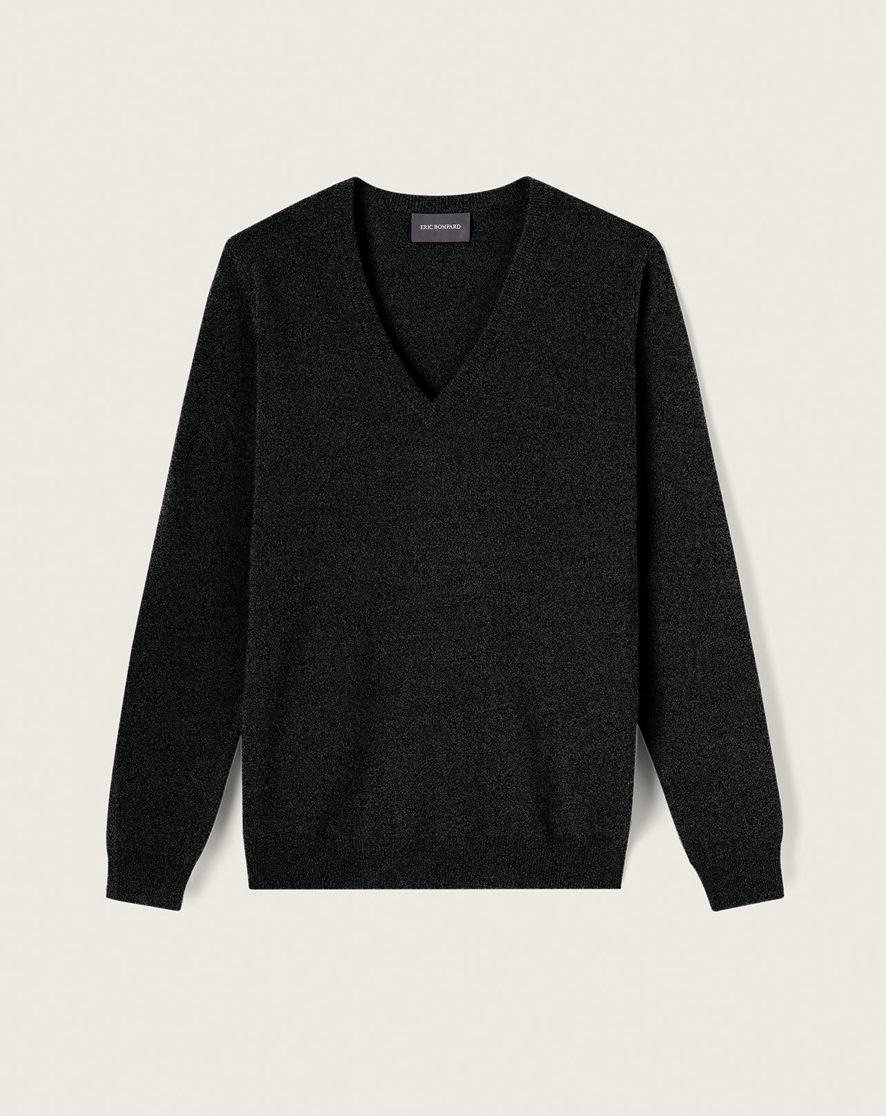 Pull V classique-KHOL-100% CACHEMIRE