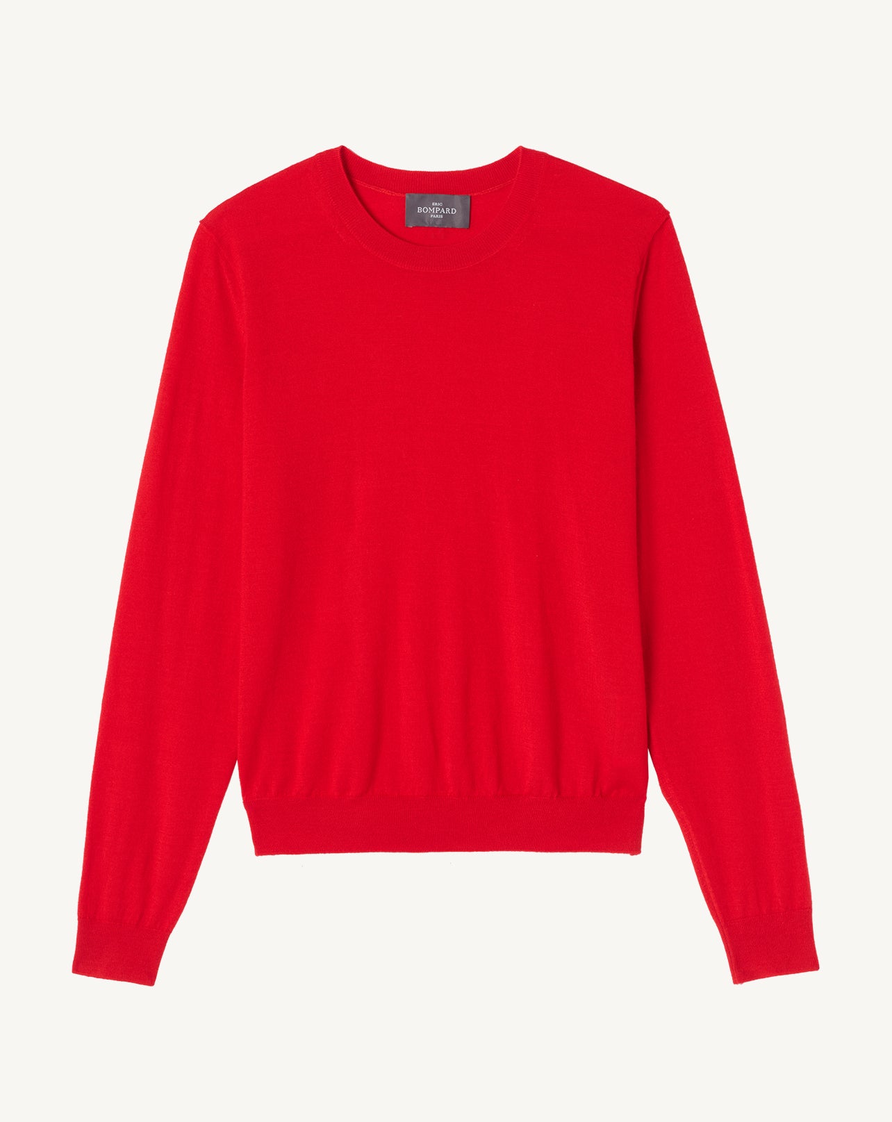 Pull col rond ultrafin-POPPY-100% cachemire