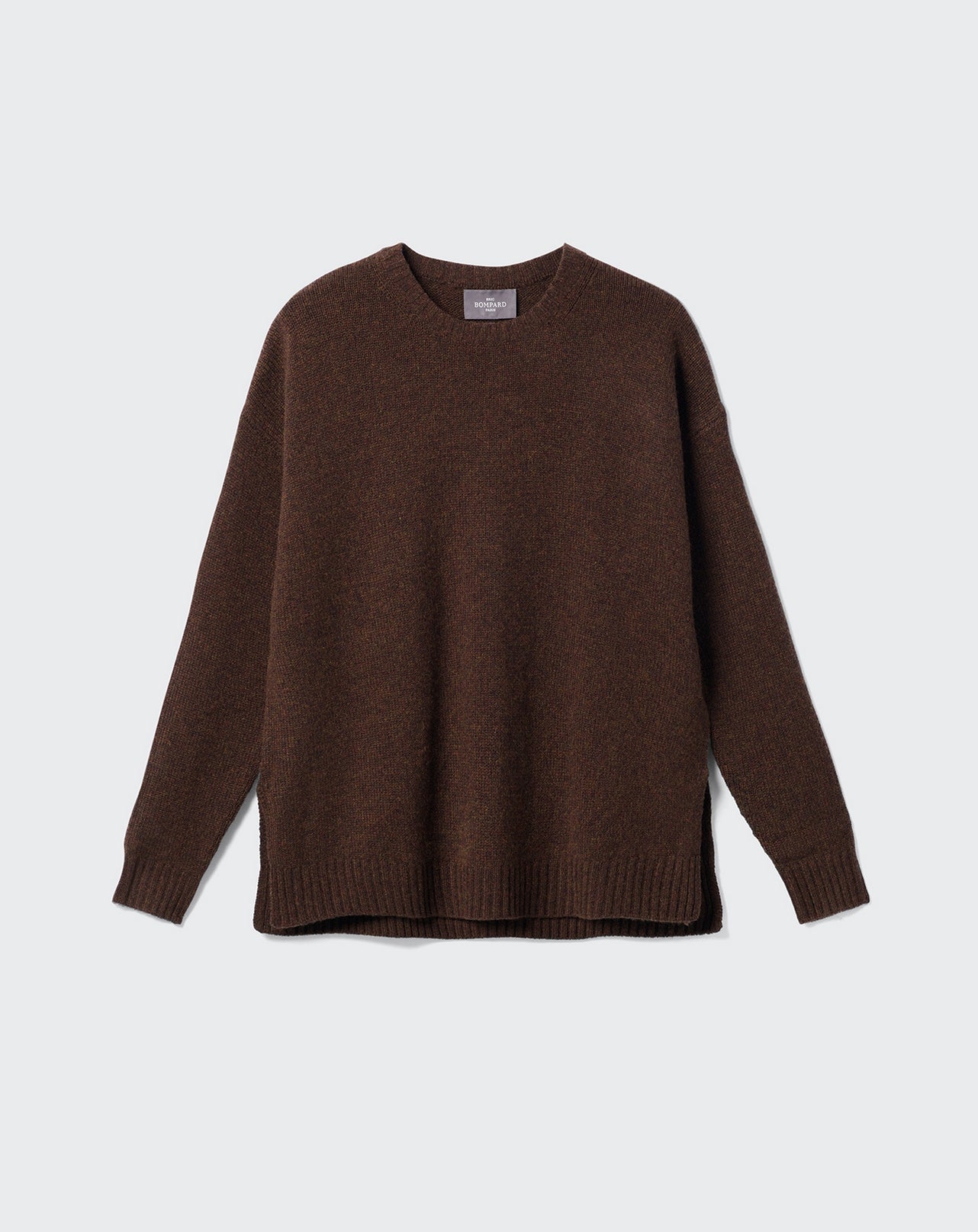 Pull col rond ample-CHALET-100% CACHEMIRE