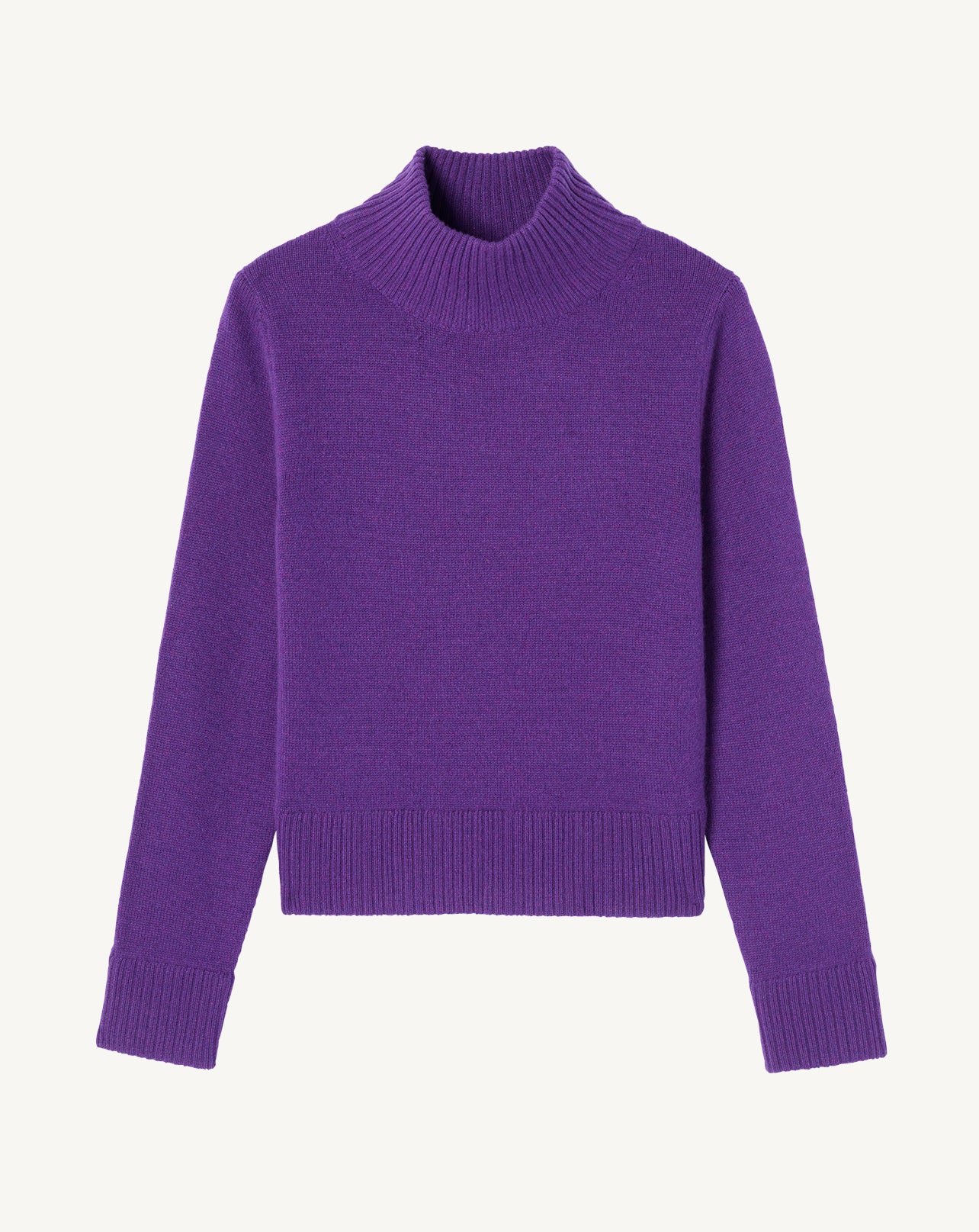 Pull col montant-VANDA-100% cachemire