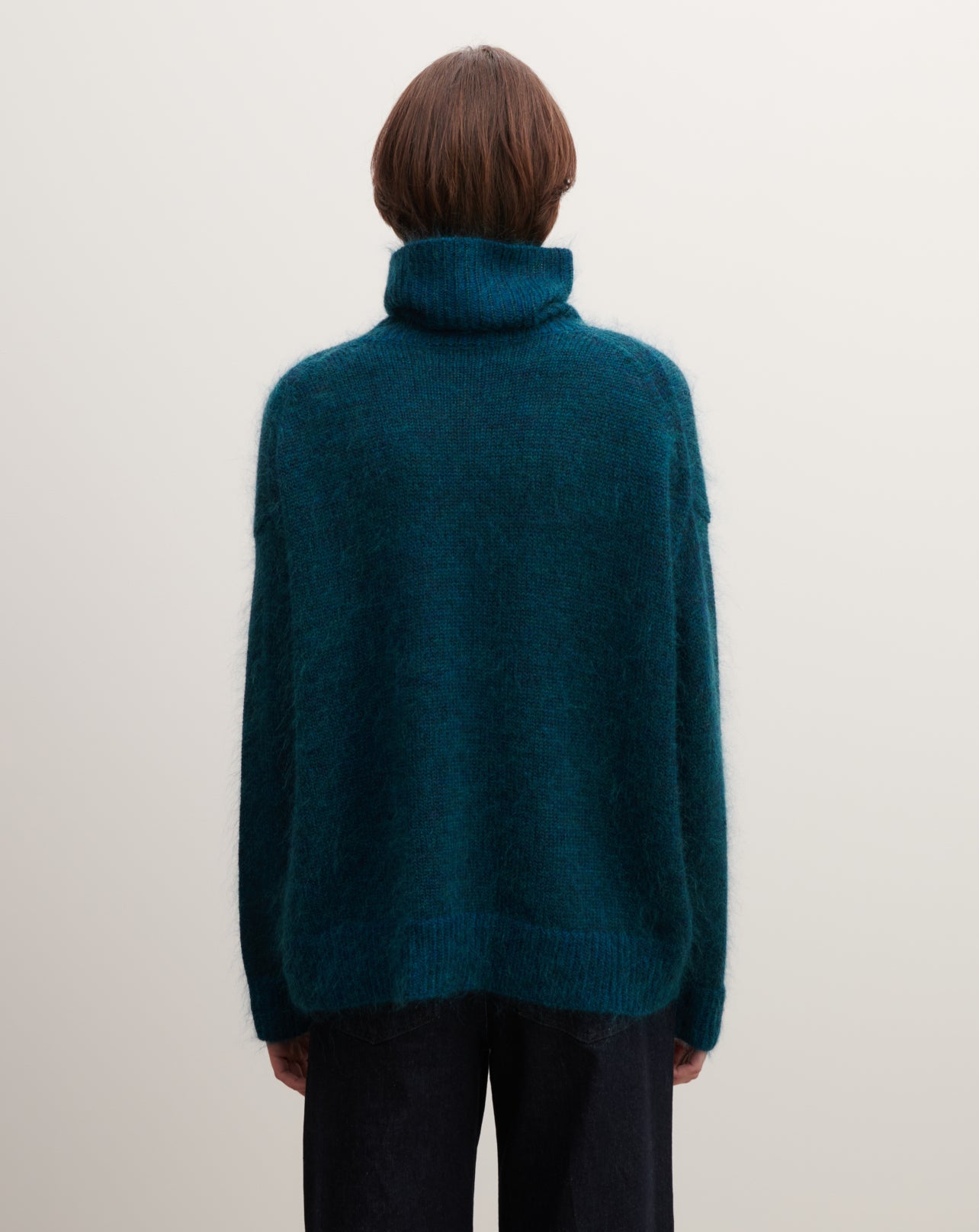 Col roulé oversized mohair