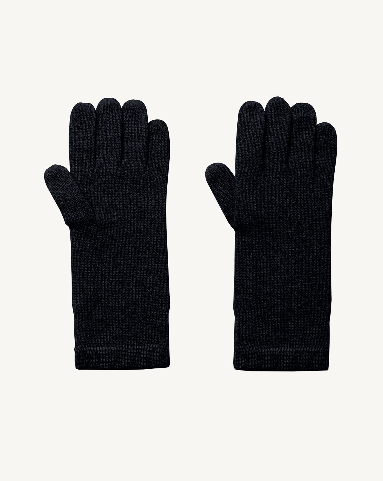 Gants homme-NOIR-100% cachemire