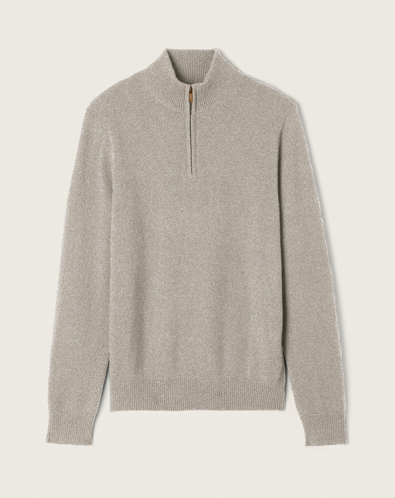 Pull camionneur-GRIS ARGENTE-100% cachemire