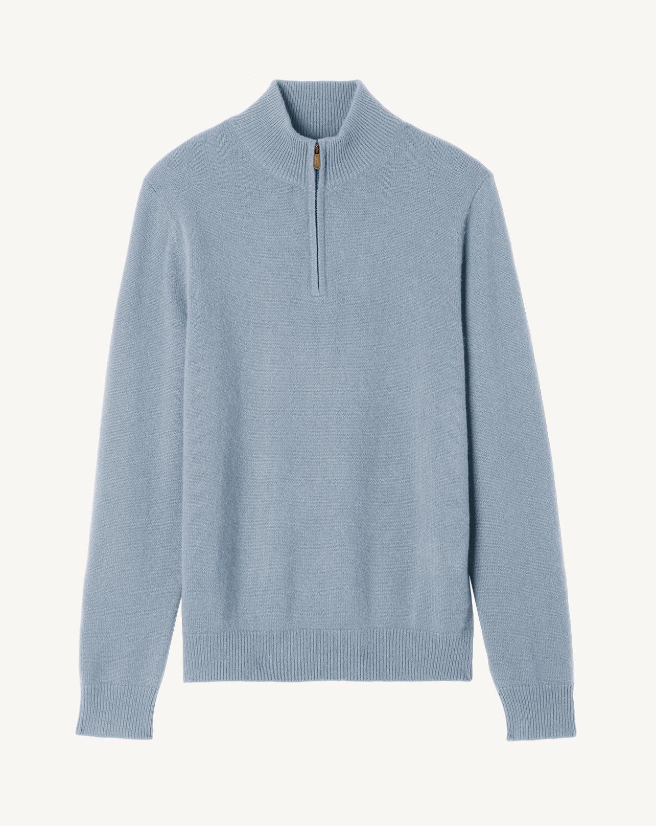 Pull camionneur-BLEU MONTAGNE-100% cachemire