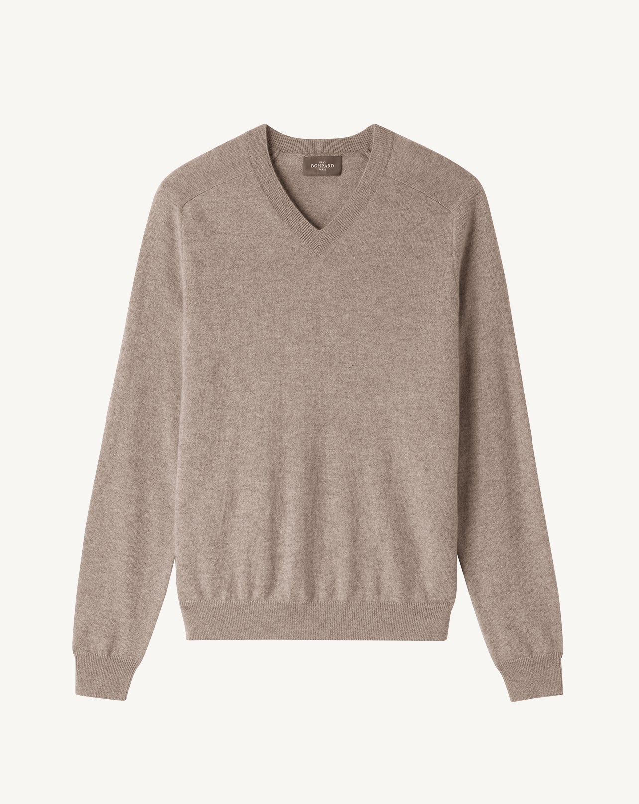 Pull V manches marteau-MILLET-100% cachemire