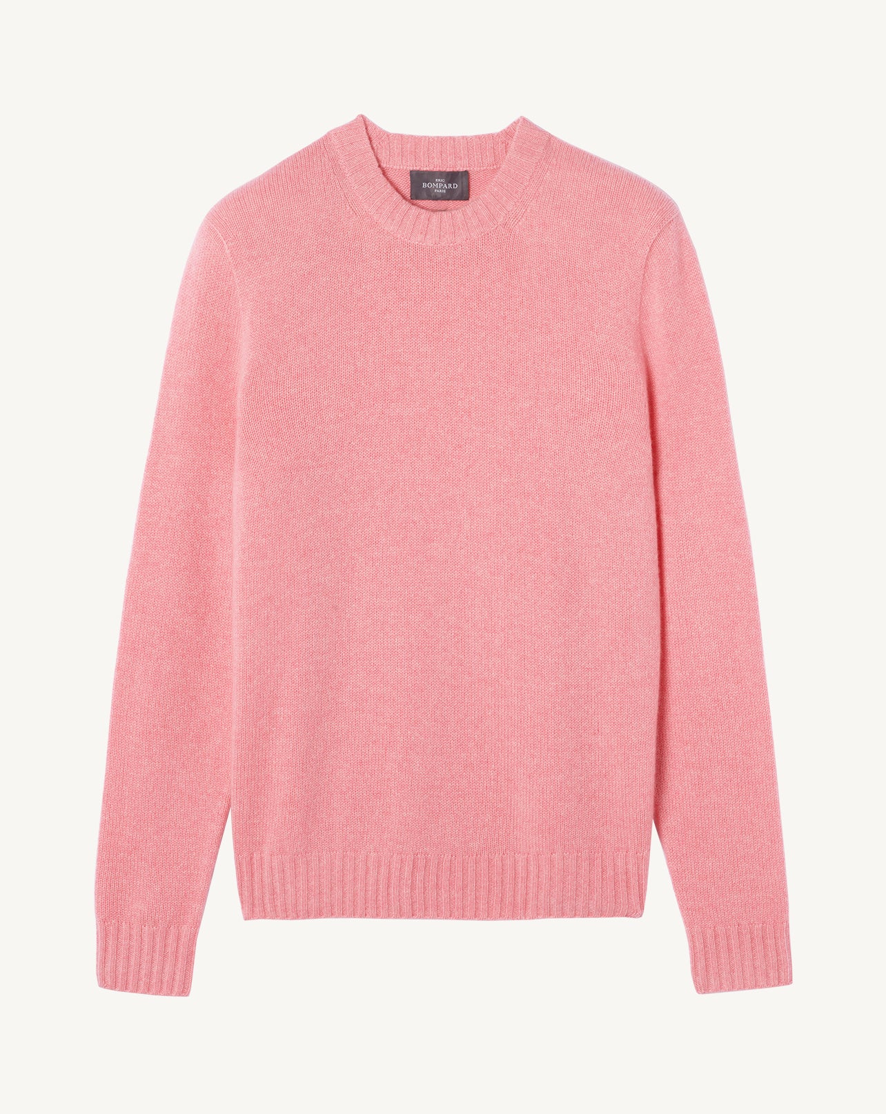 Pull col rond-ROSE RETRO-100% cachemire