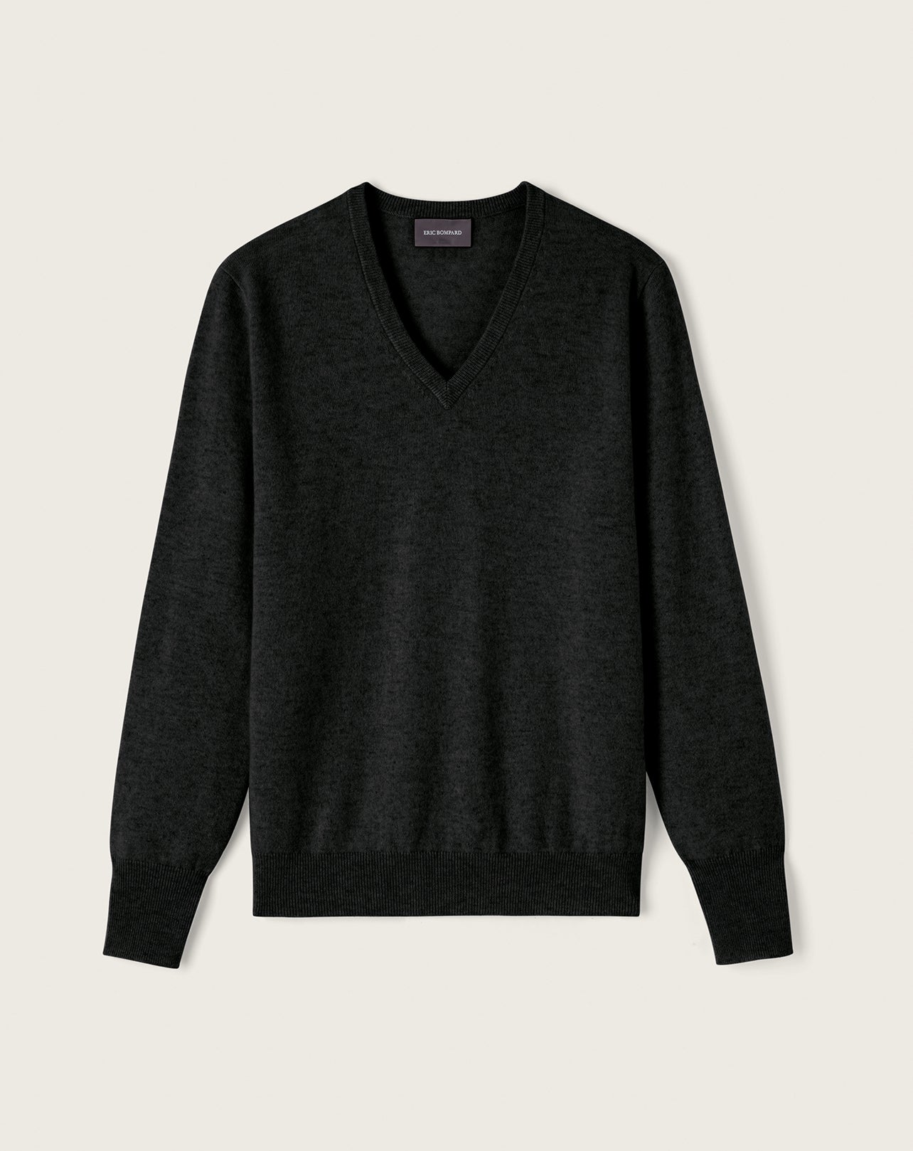 Pull V classique-KHOL-100% CACHEMIRE