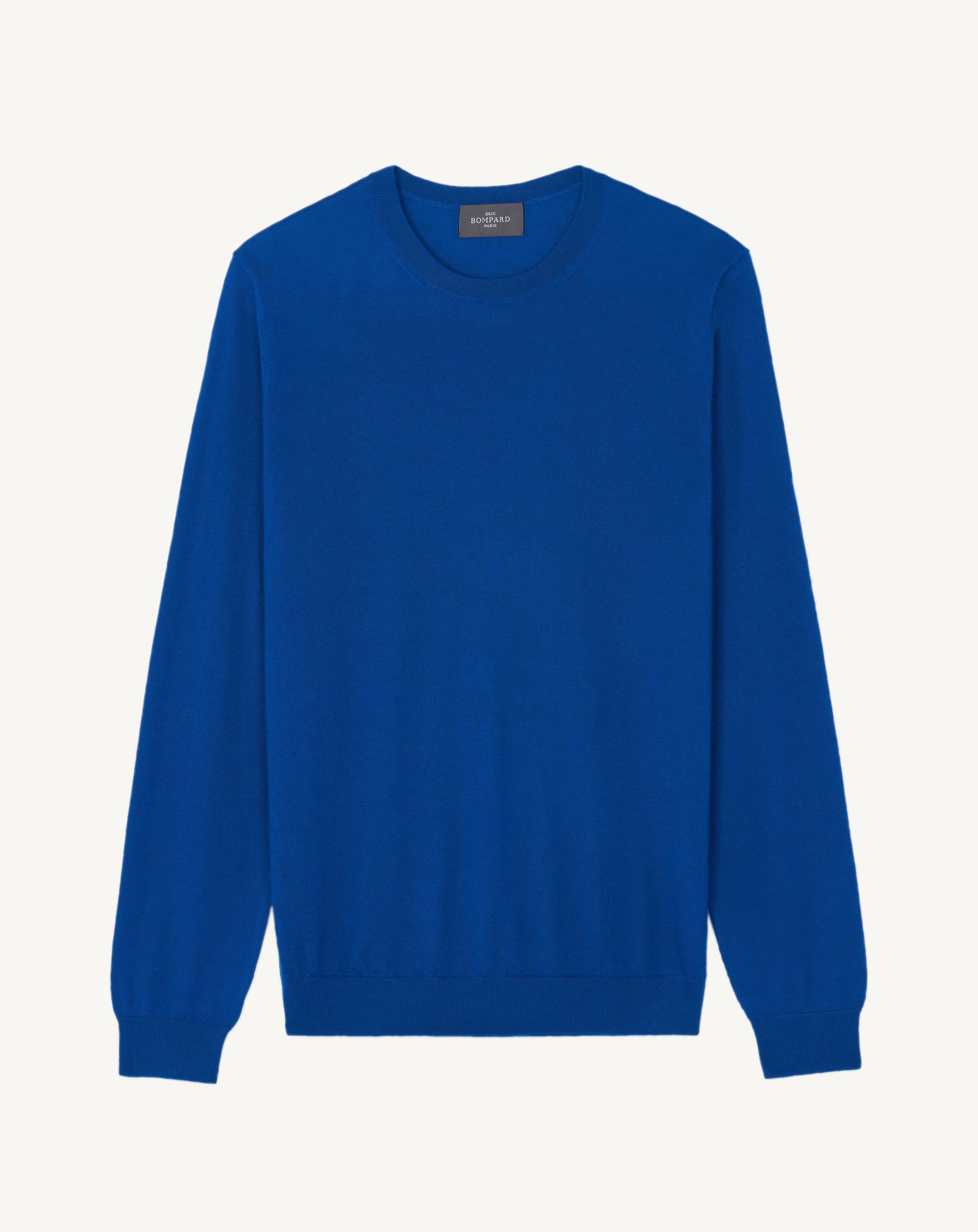 Pull col rond ultrafin-ICE-100% cachemire