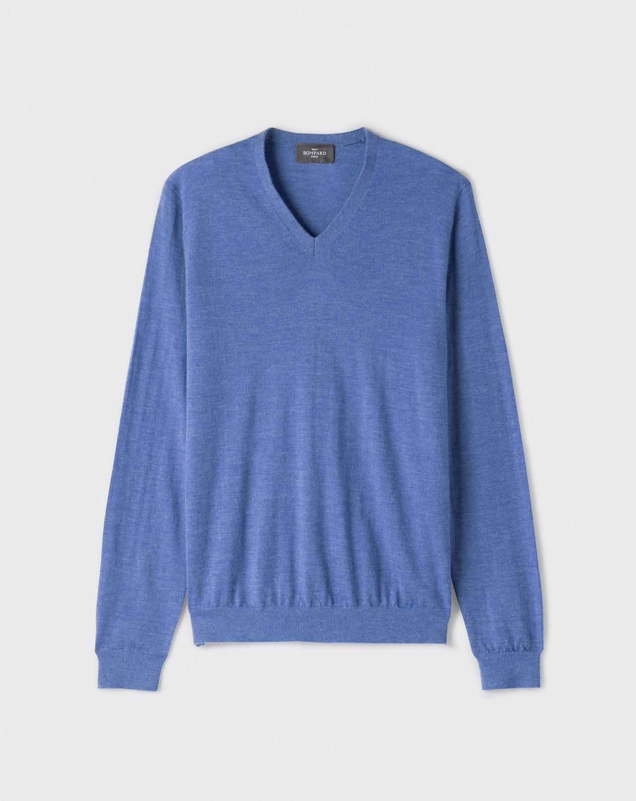 Pull V ultrafin-FAIENCE-100% CACHEMIRE