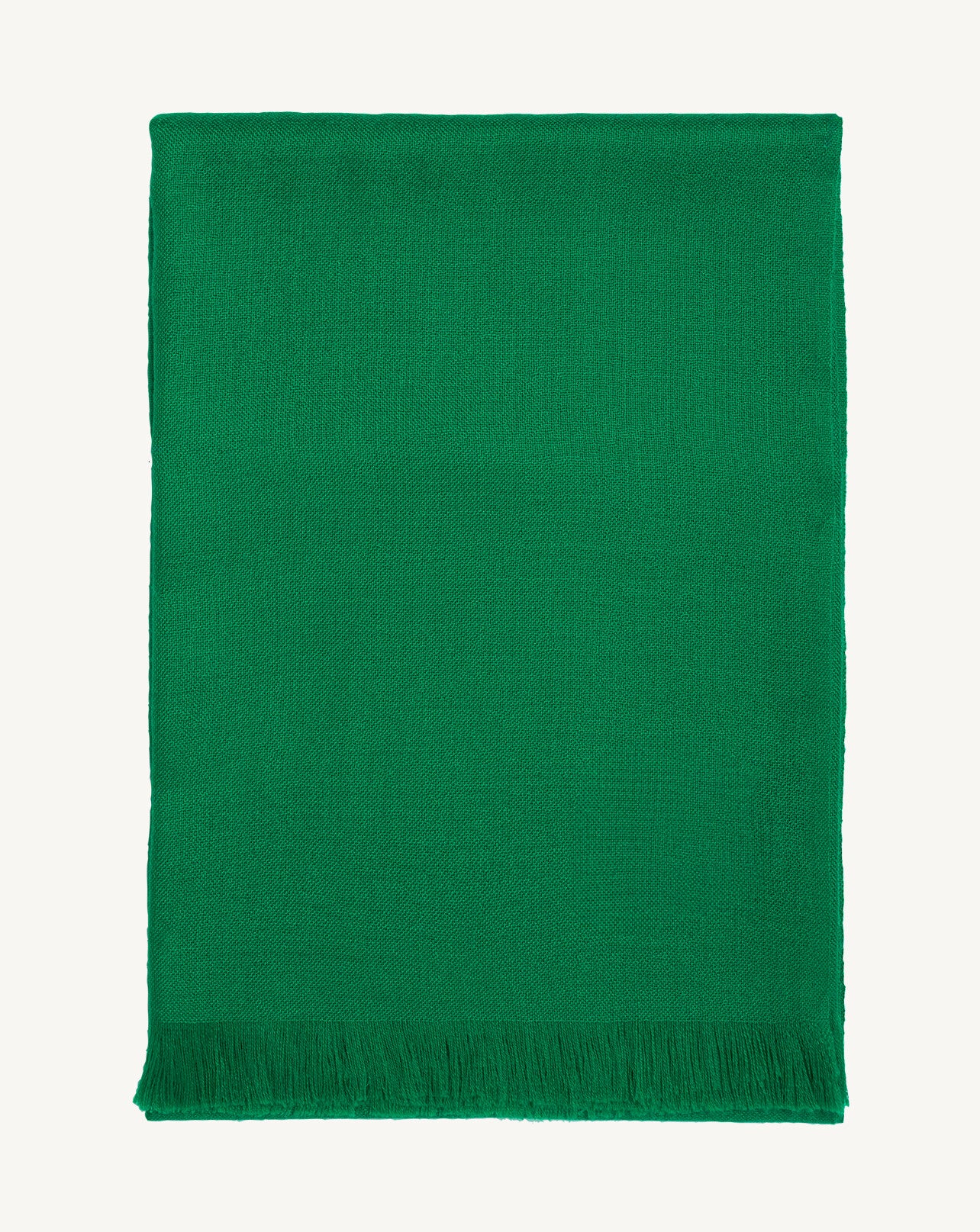 Etole en voile-VERT CAROUBY-100% cachemire