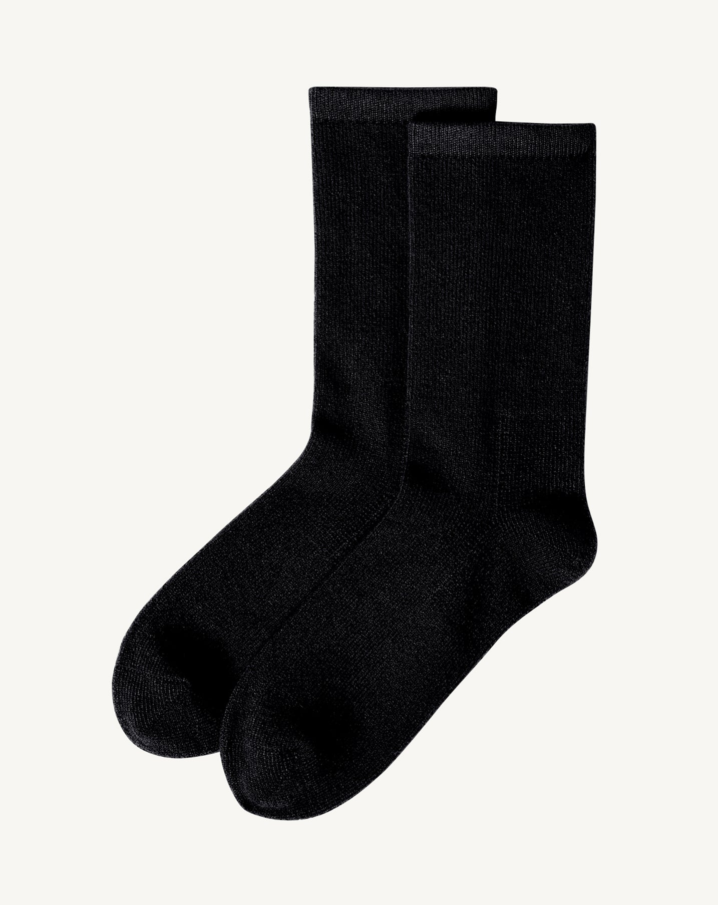 Chaussettes basses-NOIR-87% CACHEMIRE 13% ELASTHANE