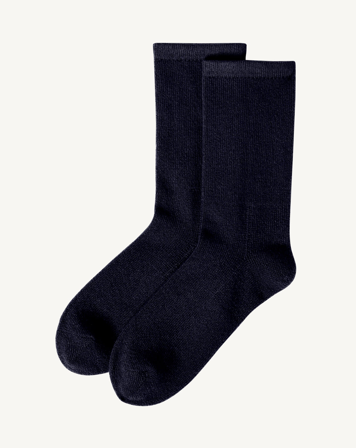 Chaussettes basses-MARINE-87% CACHEMIRE 13% ELASTHANE