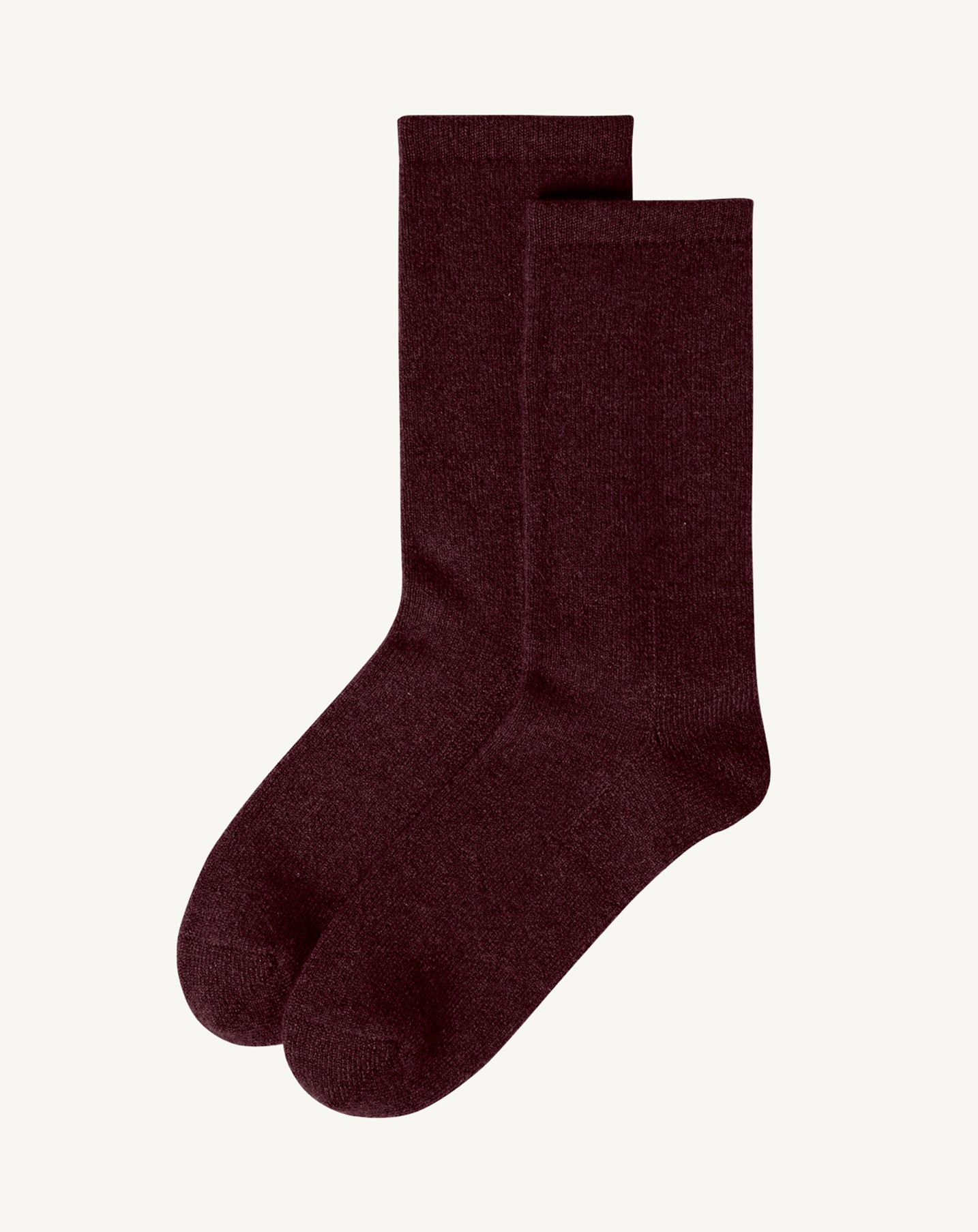 Chaussettes basses-PRUNELLIER-87% CACHEMIRE 13% ELASTHANE