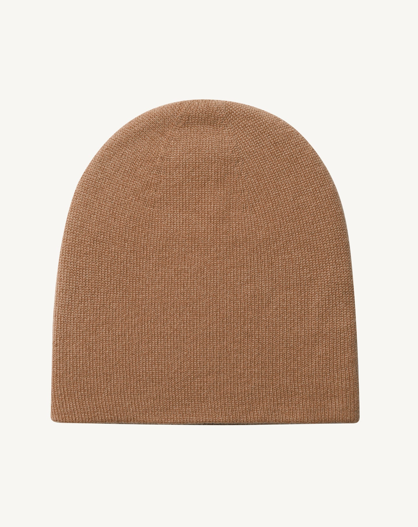 Bonnet double face-CARAMEL-100% CACHEMIRE